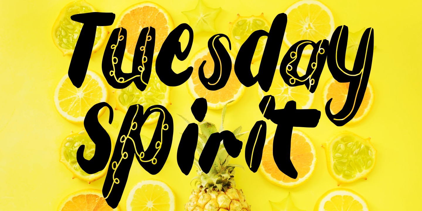Font Tuesday Spirit